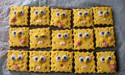 еда печенье спанч-боб food cookies sponge Bob