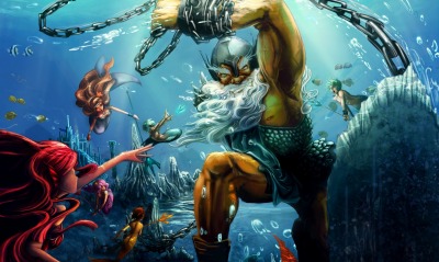 фэнтези русалка графика рисунок fantasy mermaid graphics figure