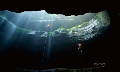 Санктум спуск в пещеру