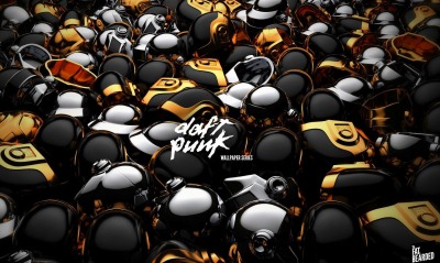 Daft Punk музыкальный дуэт графика