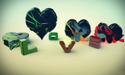 Любовь Love Сердца