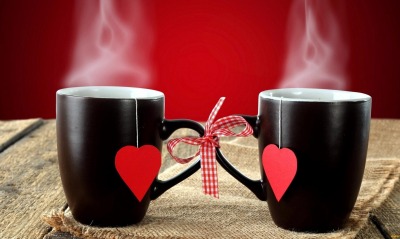 Чай сердце кружки любовь