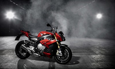 мотоцикл туман красный