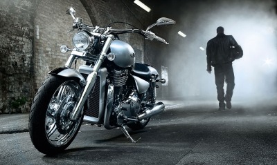 мотоцикл байкер тоннель