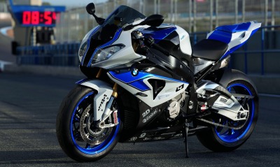 мотоцикл bmw сине-белый