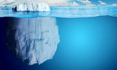 айсберг вода лед природа