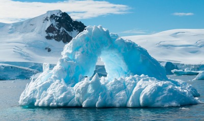 вода айсберг лед гора снег природа