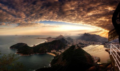 Рио бразилия вид с горы