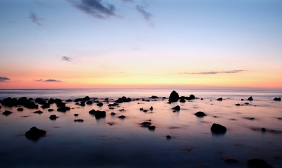 природа море горизонт камни nature sea horizon stones
