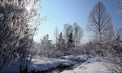 речка зима the river winter