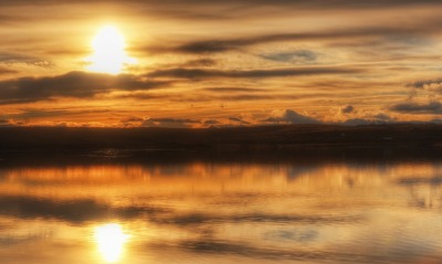 закат солнце озеро sunset the sun lake