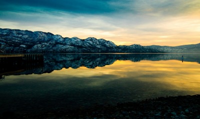 озеро сумерки the lake twilight