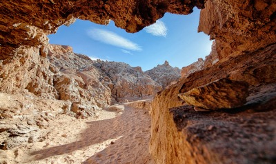 пещера, пустыня