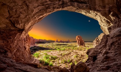 пещера, арка