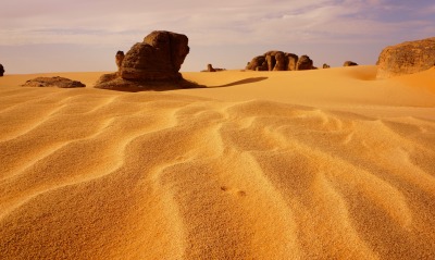 песок пустыня небо