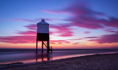 маяк небо море пляж песок