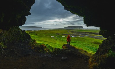 пещера, исландия
