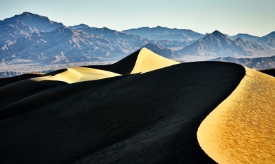 дюна барханы пустыня склон горы
