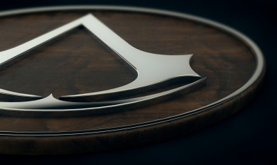 логотип металл хром