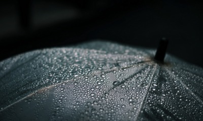 зонт капли макро дождь