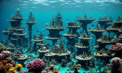 подводный мир океан кораллы