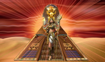 пирамида, богиня