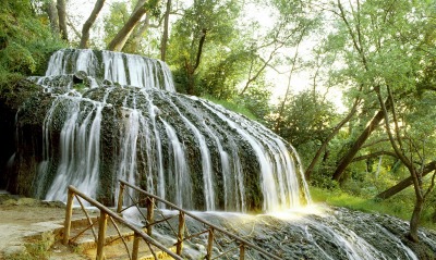 Rolling Waterfall, Monasterio de Piedra, Zaragoza Province, Spain