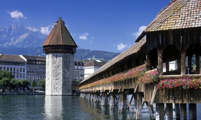 Chapel Bridge, Lucerne, Switzerland