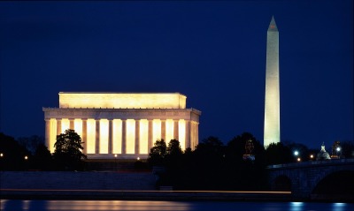 Lincoln Memorial and the Washington Monument, Washington, DC