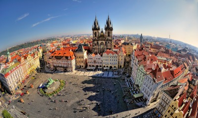 архитектура страны Староместская площадь Прага