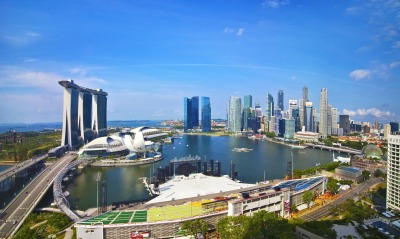 страны архитектура Сингапур