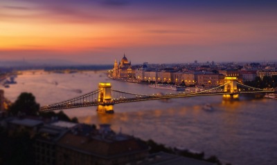Будапешт мост панорама