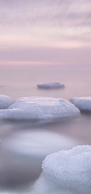 лед озеро