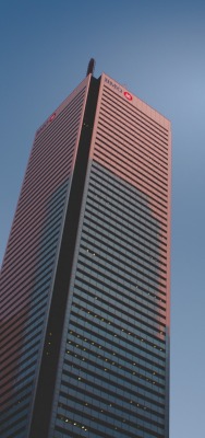небоскребы здания город
