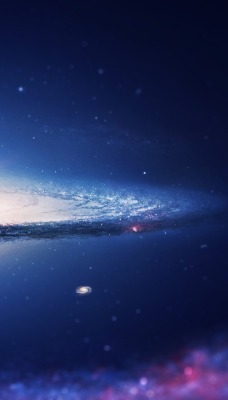 Галактика свечение космос