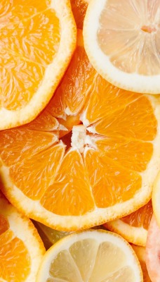 цитрус лимон аппельсин грейпфрут дольки