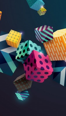 кубики рендеринг графика