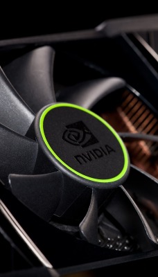 nvidia логотип кулер охлаждение