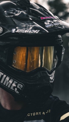 мотокросс шлем гонщик мотоциклист