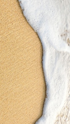 песок волна пена крупный план