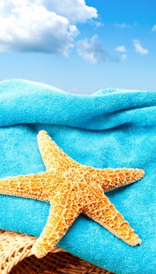 море пляж полотенце крем небо