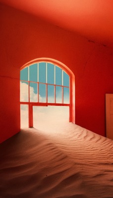 песок комната пустыня