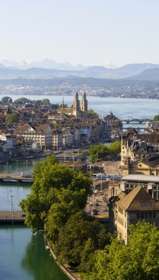 Швейцария Цюрих архитектура