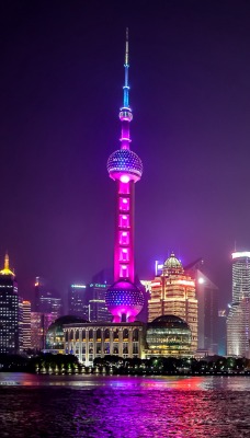 небоскребы город китай