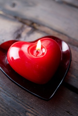 сердце свеча доски