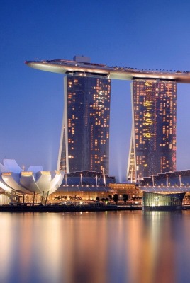 Комплекс Marina Bay Sands. Сингапур