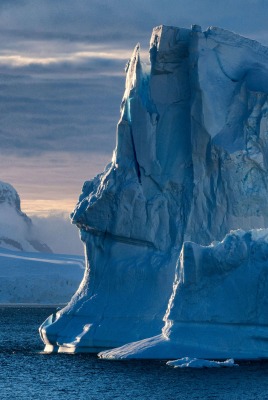 ледник айсберг север море