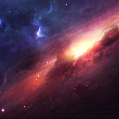 галактика космос туманность свечение