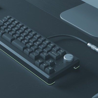 клавиатура на столе минимализм