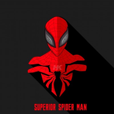 человек-паук логотип тень